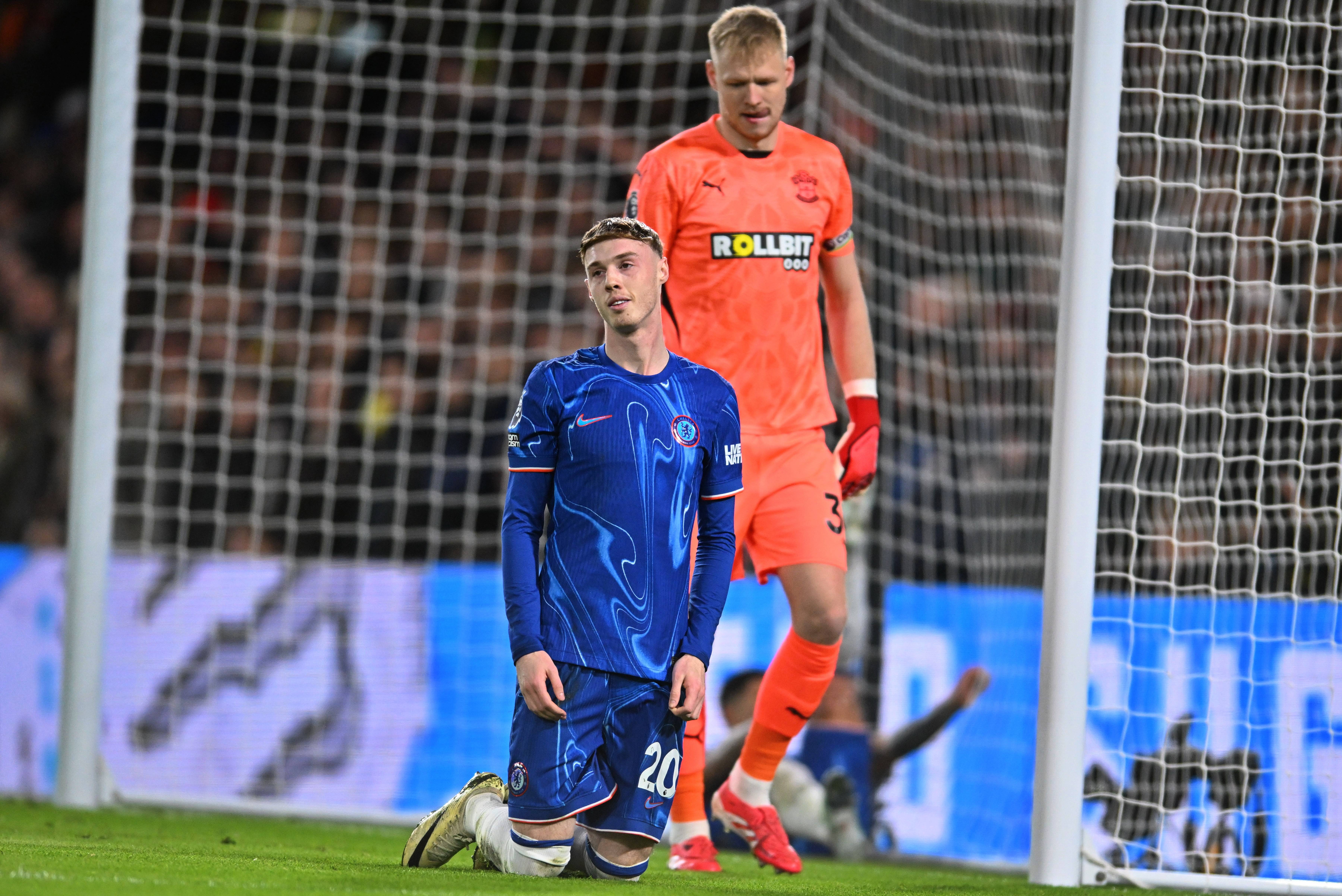 切尔西惨败，球队状态低迷，遭遇连败厄运