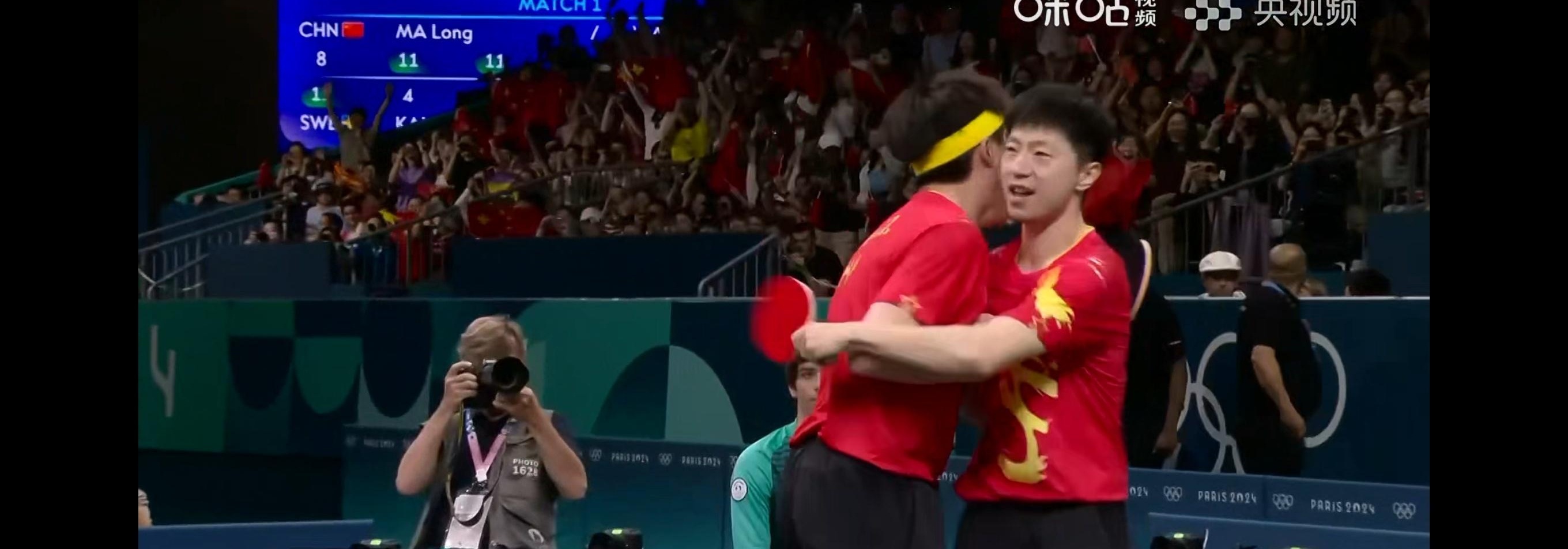 瑞典队翻盘韩国队,许昕点燃赛场 瑞典队翻盘韩国队,许昕点燃赛场