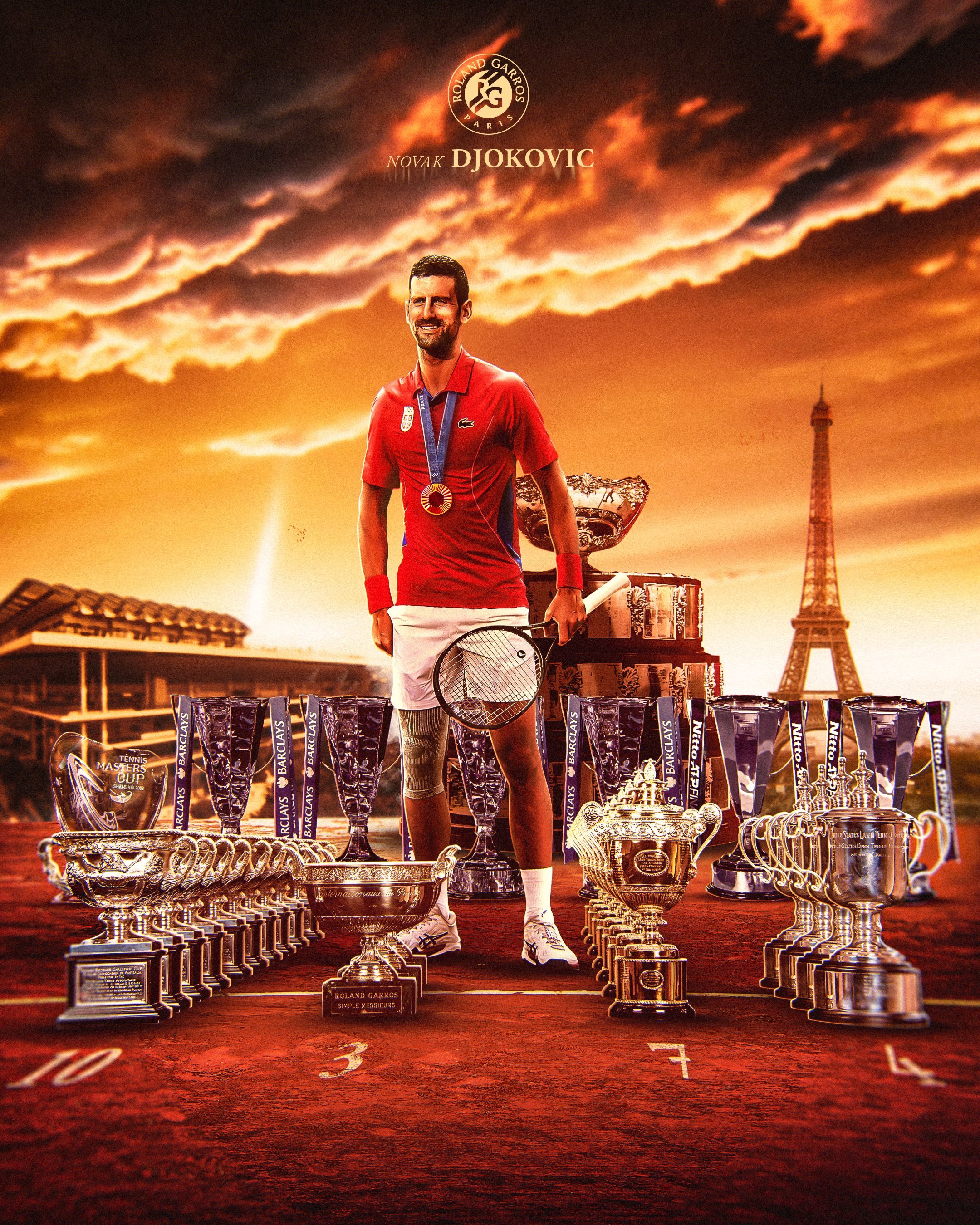 关于世界网球队绝杀意大利网球队，德约科维奇制霸全场的信息